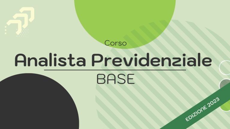 Analista Previdenziale | Edizione Base 2023