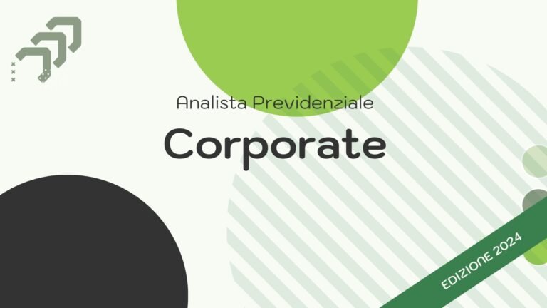 Analista Previdenziale Corporate