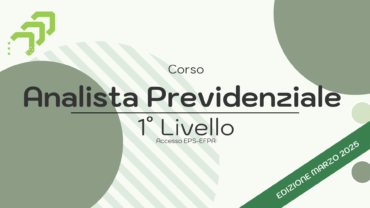 Analista Previdenziale 1° Livello | Edizione Marzo 2025 |